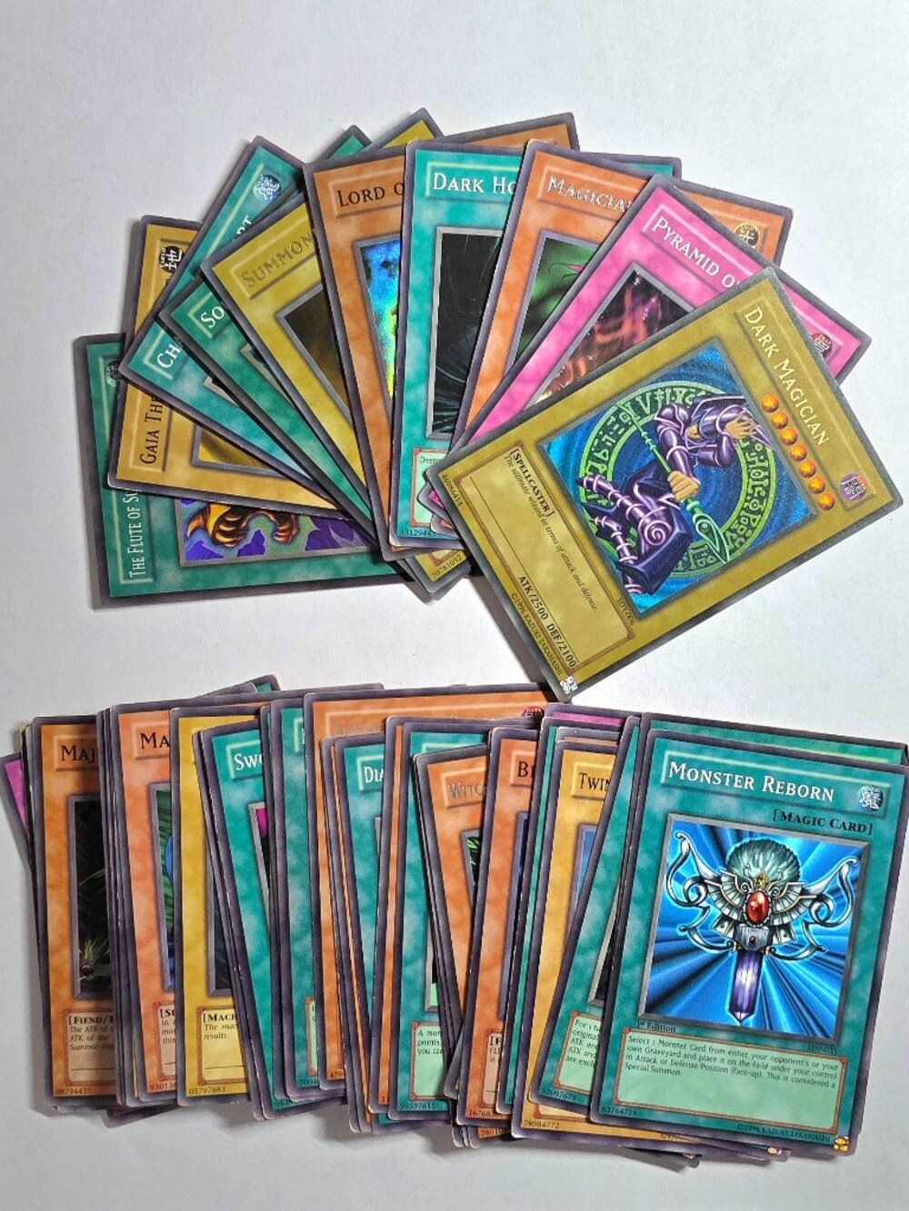 Vintage Yu-Gi-Oh! Card Collection – 51 Cards – Early-Era Sets